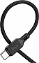 ���� ������ USB 2.0 AM to USB-C 1.0m Cool silicone X90 black HOCO (6931474788443)