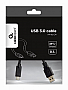   USB 3.0 AM to Type-C 0.1m Cablexpert (CCP-USB3-AMCM-0.1M)