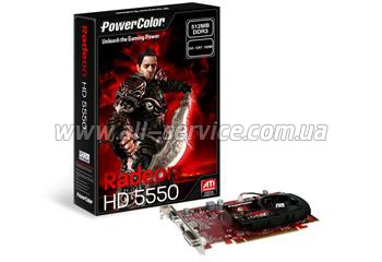  Powercolor 5550 (AX5550_512MK3-H)