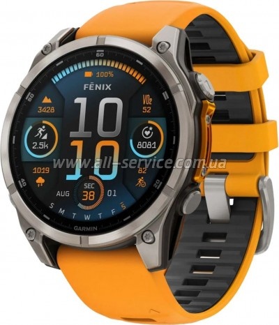 Смарт-часы Garmin fenix 8 47mm, AMOLED, Saph, Ti/Bare/Grpht, SparkOrg/GrphtBd, (010-02904-11) Смарт-часы Garmin fenix 8 47mm, AMOLED, Saph, Ti/Bare/Grpht, SparkOrg/GrphtBd, (010-02904-11)