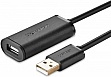 ���� ������ USB 2.0 AM to AF 15.0m Active black Ugreen (10323)