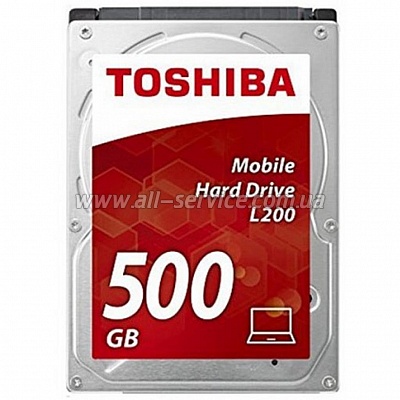  500GB TOSHIBA HDD SATA 2.5