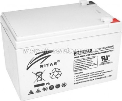   Ritar AGM RT12120 12V-12Ah (RT12120)