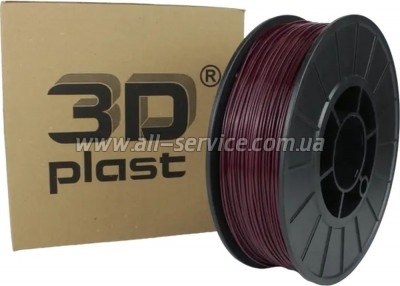 ������� ��� 3D-�������� 3Dplast PETG 1.75��, 0.85��, burgundy (3DPTG17508BRD)