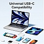 ���� ������ USB-C to USB-C 1.0m 60W white Vention (TRCWF)