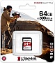   Kingston 64GB class 10 UHS-II U3 Canvas React Plus (SDR2/64GB)