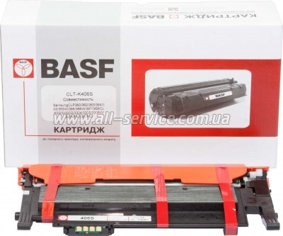 �������� BASF Samsung CLP-365/ CLX-3305/ 3305FN ������ CLT-K406S Black (BASF-KT-K406S-CLP365)