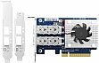   QNAP Dual-port SFP+ 10GbE network expansion card PCIe Gen3 x8 (QXG-10G2SF-CX4)