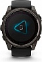 �����-���� Garmin fenix 8 51mm,Saph Solar,CrbnGry Ti/Blk,Blk/PblGryBnd (010-02907-11)