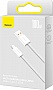 ���� ������ USB 2.0 AM to USB-C 2.0m 100W white Baseus (CALD000702)