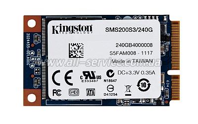 SSD  Kingston mSATA SMS200 240GB (SMS200S3/240G)