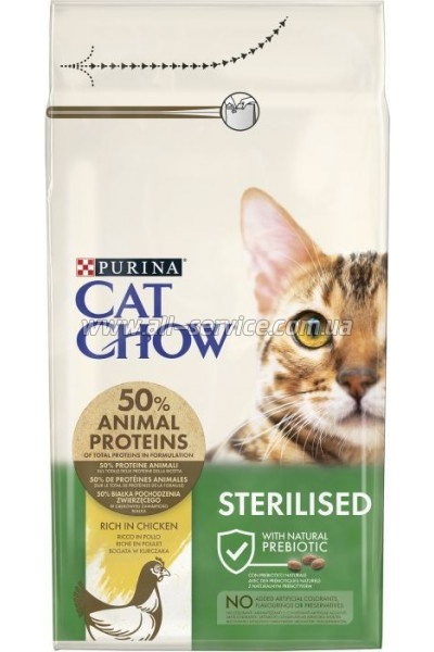     Purina Cat Chow Sterilised   1.5  (7613032233396)