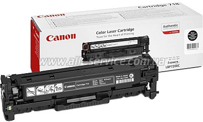   Canon 718 black  LBP7200/ LBP7210/ LBP7660/ LBP7680/  MF8330/ MF8340/ MF8350/ MF8360/ MF8380/ MF8540/ MF8550/ MF8580 (2662B002)