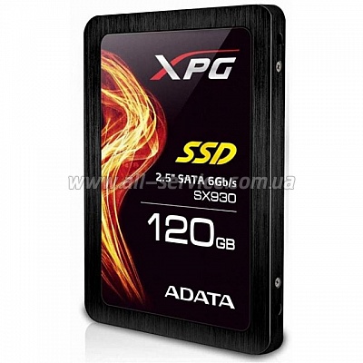 SSD  ADATA SX930SS3 120GB BLACK COLOR BOX (ASX930SS3-120GM-C)