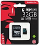   Kingston 32GB microSDHC C10 UHS-I U3  Canvas Go + adapter (SDCG2/32GB)
