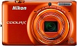   NIKON Coolpix S6500 Orange +  +   SDHC 16Gb KIT ((VNA275E1) )