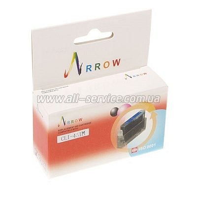  Arrow  Canon Pixma MG5540 / MG6440 / MG7140  CLI-451M Magenta (CLI451M)