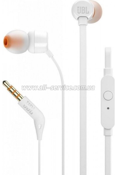  JBL T110 White (T110WHT)