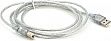 ������ ��� �������� USB 2.0 AM/BM 1.8m transparent Voltronic (YT-AM/BM-1.8T)