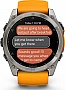 - Garmin fenix 8 51mm, AMOLED, Saph, Ti/Bare/Grpht, SparkOrg/GrphtBd, (010-02905-11)
