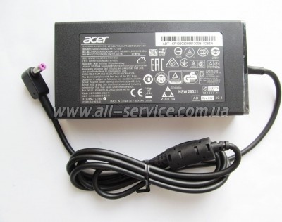 Блок питания к ноутбуку Acer 135W 19V, 7.1A, разъем 5.5/1.7, Slim-корпус (PA-1131-05 / A40276) Блок питания к ноутбуку Acer 135W 19V, 7.1A, разъем 5.5/1.7, Slim-корпус (PA-1131-05 / A40276)