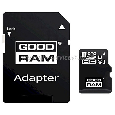   Goodram microSDHC M1AA 32GB UHS-I Class 10 + SD-adapter (M1AA-0320R12)