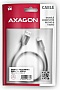 ���� ������ USB 3.2 AM to USB-C 2.0m black AXAGON (BUCM3-AM20AB)