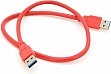 ���� ������ USB 3.0 AM/AM 0.6m red Voltronic (YT-3.0AM+AM-0.6R)