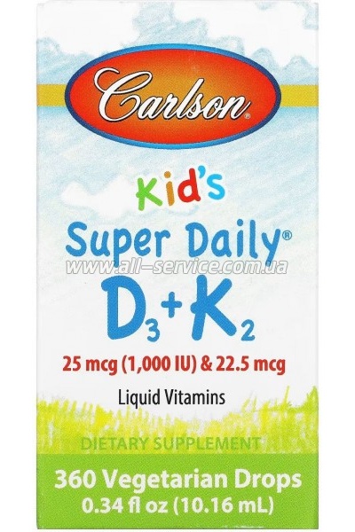  Carlson  D3+K2    , 1000   22,5 , Kid's (CAR-10530)