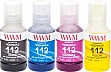   WWM Epson 112 Epson L11160/ L6490 4140 B/C/M/Y  (E112SET4P)