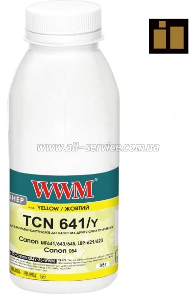  +  WWM Canon MF641/ 643/ 645/ LBP-621/ 623/ Canon 054  35 Yellow (TC-Canon-054Y-35-WWM)