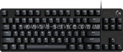  Logitech G413 TKL SE Mechanical Tactile Switch USB UA Black (920-010446)
