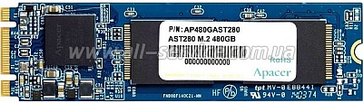 SSD  APACER AST280 480GB M.2 SATA TLC (AP480GAST280-1)