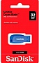  SanDisk 32GB Cruzer Blade Electric Blue USB 2.0 (SDCZ50C-032G-B35BE)