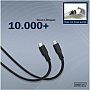 ���� ������ USB-C to USB-C 1.0m USB 4.0 Gen3 40G 240W 8K silicone black Digitus (AK-300344-010-S)