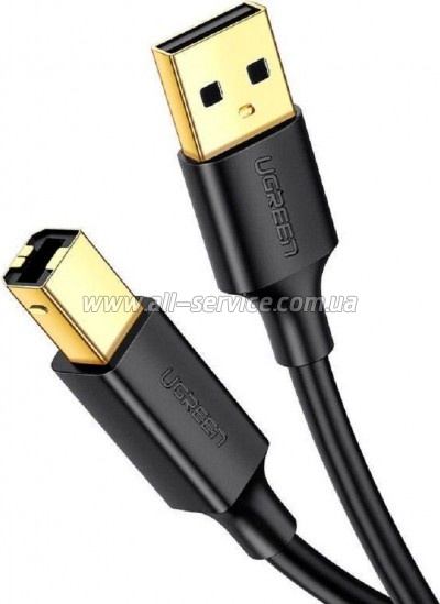 ������ ��� �������� USB 2.0 AM/BM 2.0m black Ugreen (20847)