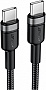 ���� ������ USB-C to USB-C 1.2m PD 60W black Acefast (6974316285137)
