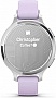 �����-���� Garmin Lily 2 Active, Silver/Jasmine Purple, Silicone, (010-02891-01)