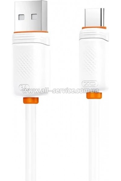 ���� ������ USB 2.0 AM to USB-C 1.0m 3A white XO (NB302-AC.white)