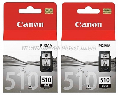   PG-510 Canon Pixma MP230/ MP250/ MP270 Black 2. (Set510BB)