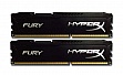  2x8Gb KINGSTON HyperX OC KIT DDR3,1866Mhz CL10 Fury Black (HX318C10FBK2/16)