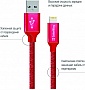 ���� ������ USB 2.0 AM to Lightning 1.0m 2.1� red ColorWay (CW-CBUL004-RD)