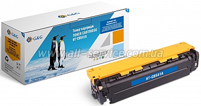  G&G  HP Color LJ CP1215/ CP1510/ Canon LBP-5050/ MF8030Cn/ 716 Cyan (G&G-CB541A)