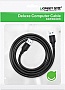 ���� ������ USB 2.0 AM/AM 1.0m black Ugreen (10309)