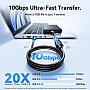 Дата кабель USB 3.2 AM/AF 2.0m 10Gbps PVC black Vention (CBOBH) Дата кабель USB 3.2 AM/AF 2.0m 10Gbps PVC black Vention (CBOBH)