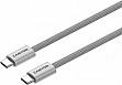 ���� ������ USB-C to USB-C 1.0m 60W Magnet Braided Light Grey Canyon (CND-CCMG60AB15LG)