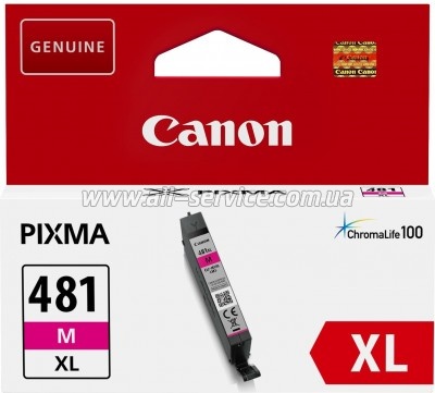 Canon CLI-481XL Magenta (2045C001)