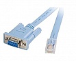  Cisco Console Cable 6ft with RJ45 and DB9F (CAB-CONSOLE-RJ45=)