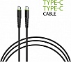 ���� ������ USB-C to USB-C 1.2m CBFLEXTT1 18W black Intaleo (1283126504082)