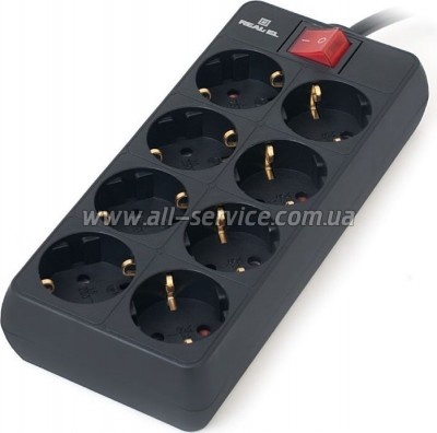 ������� ������ ������� REAL-EL RS-8 Protect 5m black (EL122300024)